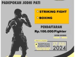 100 Atlet Bela Diri Akan Ramaikan Freestyle Fight Peresmian Padepokan Jodhi Pati 100 Atlet Bela Diri Akan Ramaikan Freestyle Fight Peresmian Padepokan Jodhi Pati