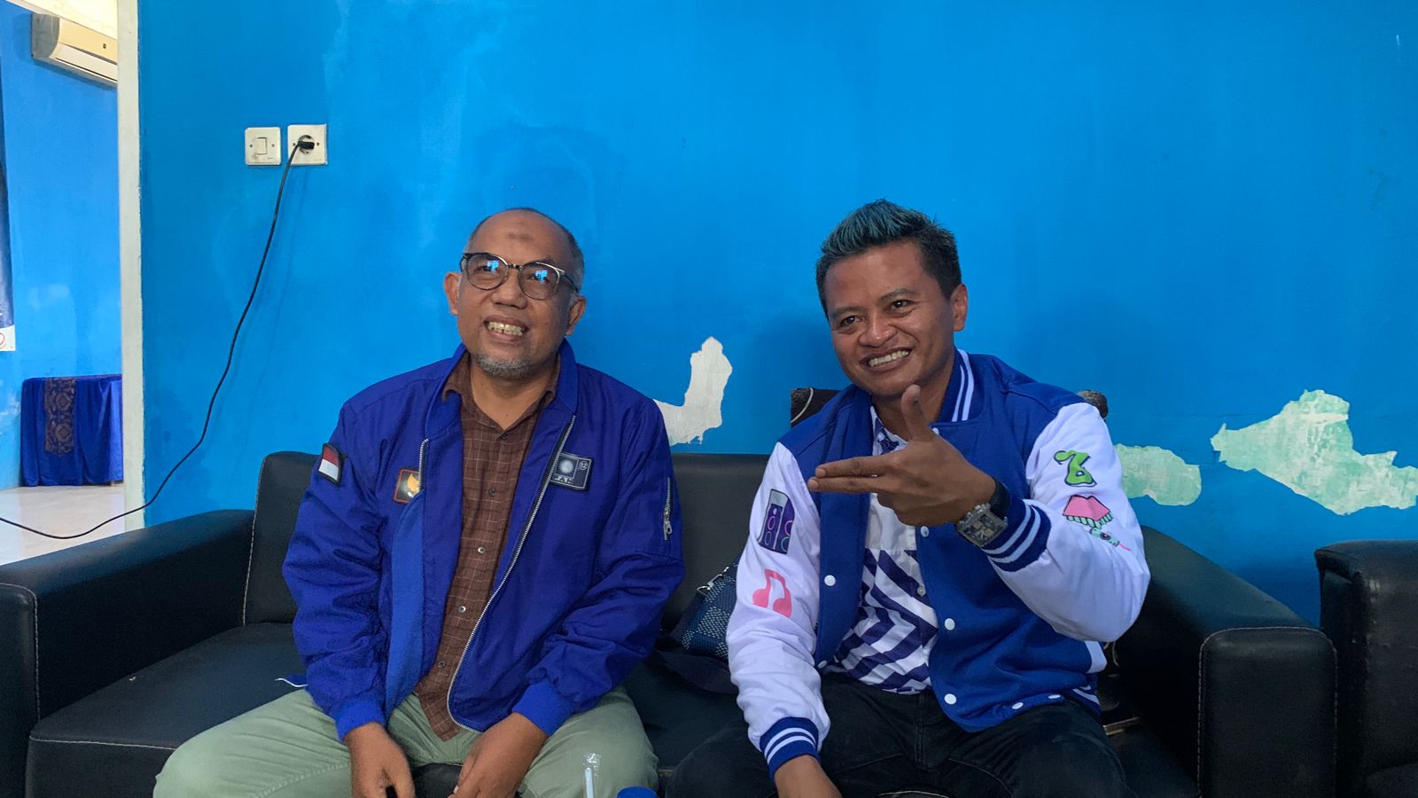 Beky Herdiansyah bertemu Ketua Deks Pilkada PAN Kabupaten Blitar