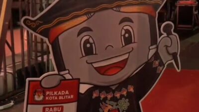 Maskot Pilkada KPU Kota Blitar