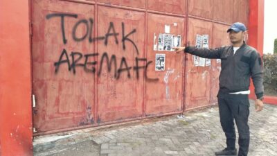 Ada Vandalisme Tolak Arema, Polisi Periksa CCTV Stadion Supriyadi andalisme Tolak Arema FC