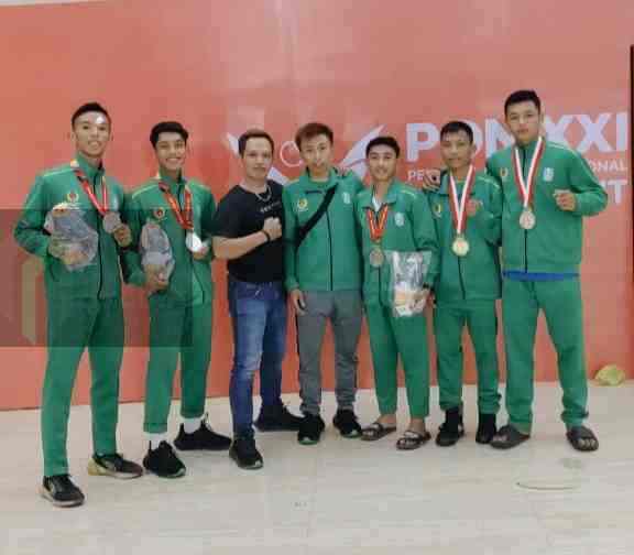 4 Atlet Muaythay Kabupaten Blitar Bawa Pulang Mendali Emas PON XXI 2024 Atlet Muaythai Kabupaten Blitar