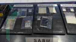 Barang Bukti Pil Dobel L dan Sabu-Sabu