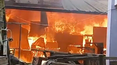 Kebakaran Pasar Sepanjang, Kabupaten Sidoarjo