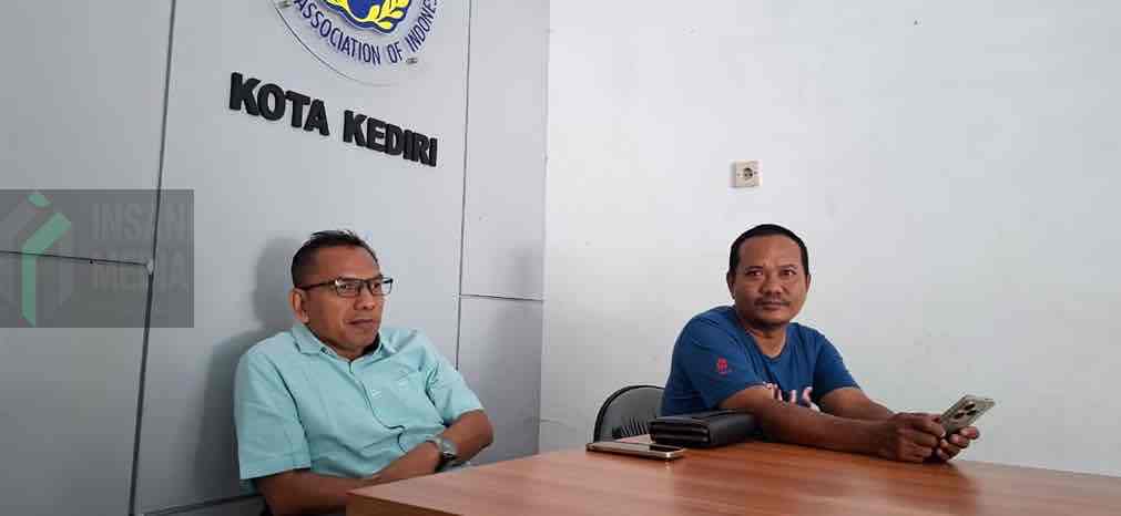 Ketua Askot PSSI Kota Kediri Tomi Ari Wibowo (Arfan)