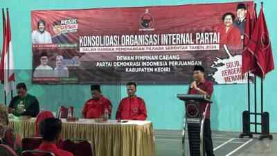Konsolidasi PAC DPC PDI P Kabupaten Kediri Solid Menangkan Pilbup Kediri dan Pilgub Jatim