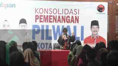 Konsolidasi Pemenangan PDIP Kota Kediri untuk Pilwali Kediri dan Pilgub Jatim