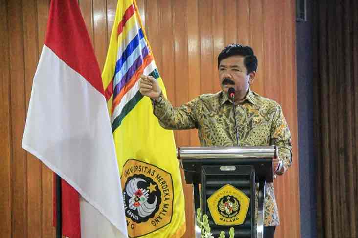 Menkopolhukam Sebut 3 Ancaman Indonesia Emas 1945, Ini Rinciannya Menko Polhukam Hadi Tjahjanto