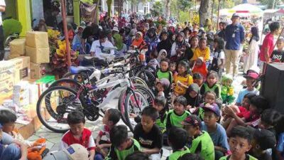 Pengudian Hadiah Jalan Sehat HUT KAHMI ke-58