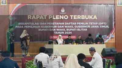 KPU Kabupaten Blitar Tetapkan Jumlah DPT Pilkada 2024, Segini Jumlahnya KPU Kabupaten Blitar Tetapkan Jumlah DPT Pilkada 2024, Segini Jumlahnya