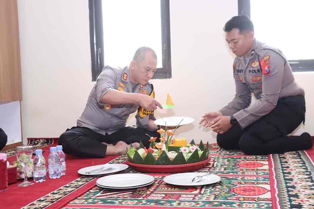 Tasyakuran Peresmian Barak Dalmas Polres Blitar