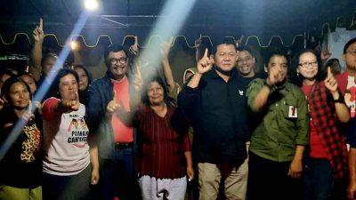 Pasangan Bambang-Bayu Janji Bangun Rumah Layak Huni Gantikan Rumah Kumuh