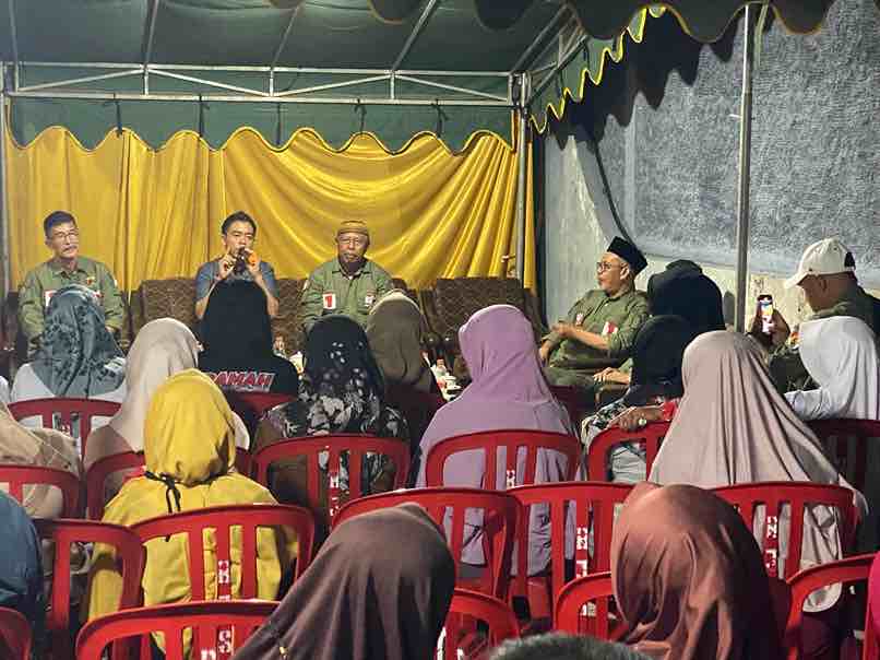 Setelah RT Keren, Bambang-Bayu Komitmen Tambah RW Keren dan Ramah Cawawali Kota Blitar, Bayu Setyo Kuncoro saat Sapa Warga Kelurahan Bendogerit, Kota Blitar