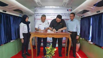 KAI Daop 7 Perkuat Pengamanan Aset Kerja Sama dengan Kejaksaan Negeri Tulungagung dan Kejaksaan Negeri Kabupaten Kediri