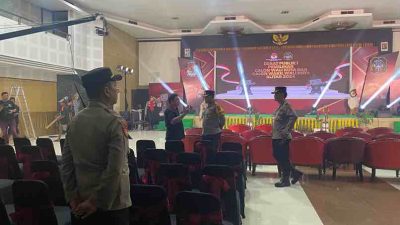 120 Personil Amankan Debat Pertama Pilwali Kota Blitar