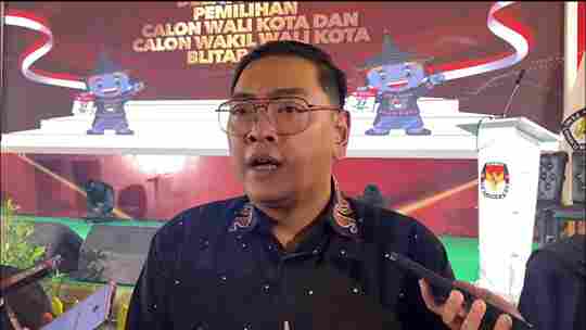 KPU Kota Blitar Posting Visi Misi Sejak 15 September 2024, Kok Masih Belum Tahu ! Ketua KPU Kota Blitar, Rangga Bisma Aditya