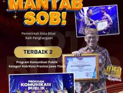 Kota Blitar Raih Penghargaan Terbaik Kedua Program Komunikasi Publik dalam Jatim Public Relation Awards (JRRA) 2024 Kota Blitar Raih Penghargaan Terbaik Kedua Program Komunikasi Publik dalam Jatim Public Relation Awards (JRRA) 2024