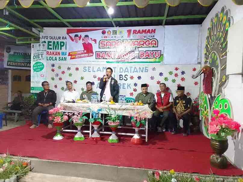 Kenapa Bambang-Bayu Prioritaskan UMKM, Begini Alasannya Pasangan Cawali dan Cawawali Kota Blitar, Bambang-Bayu Sapa Warga Kelurahan Rembang