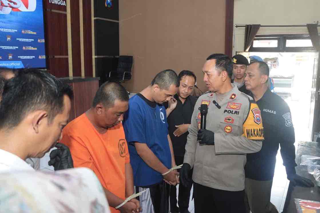 Polres Blitar Kota Bekuk Kawanan Pecah Ban Jaringan Luar Porvinsi Pelaku Pecah Ban di Wilayah Hukum Polres Blitar Dibekuk Satrekrim Polres Blitar Kota
