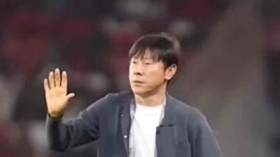 Shin Tae-yong Nilai Wasit yang Pimpin Timnas vs Bahrain Kontroversial, dengan Keputusan Bias Pelatih Timnas Indonesia, Shin Tae-yong