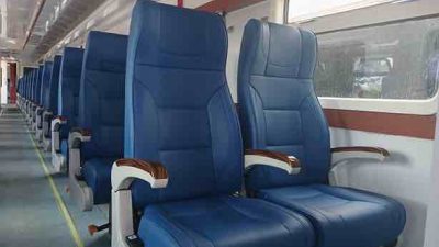 Tempat Duduk KA Brantas New Generation