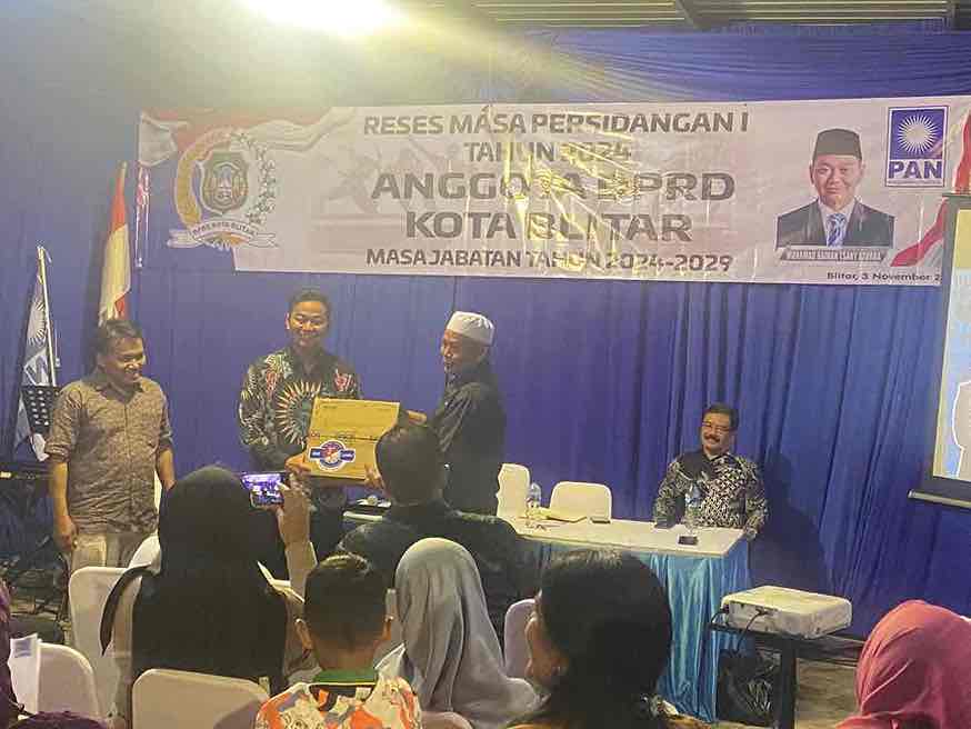 Anggota DPRD Kota Blitar Ingin Gaji untuk Bangun Komunitas agar Mandiri Anggota DPRD Kota Blitar Muhamad Raihan Tsany Azzura