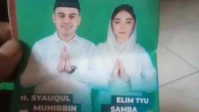 Browsur Palson SAE di dalam Paket Sembako yang Dibagikan ke Warga