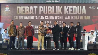 Debat Publik Kedua Pilwali Kota Blitar 2024