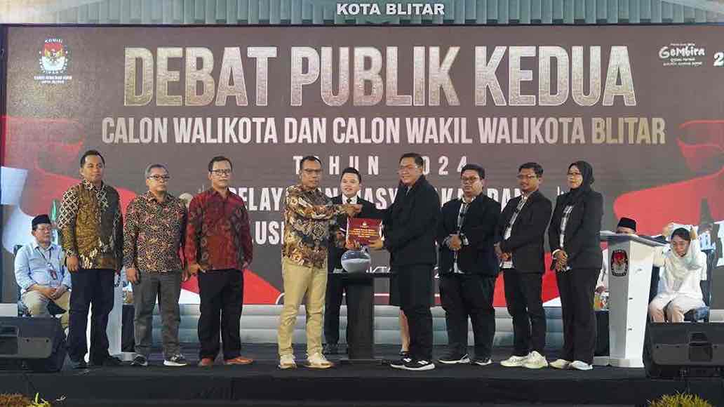 Debat Publik Kedua Pilwali Kota Blitar 2024