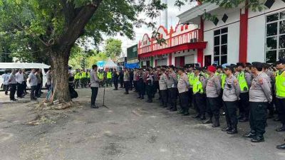 Polres Blitar Kota Siapkan 400 Personil untuk Amankan Laga Arema FC vs Persita Tanggerang