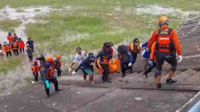 Tim SAR Gabungan Temukan Akhmat di Bengawan Solo Gresik