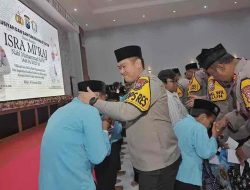 Peringati Isra Mi’raj Polres Blitar Gelar Santunan Anak Yatim Peringati Isra Mi’raj Polres Blitar Gelar Santunan Anak Yatim