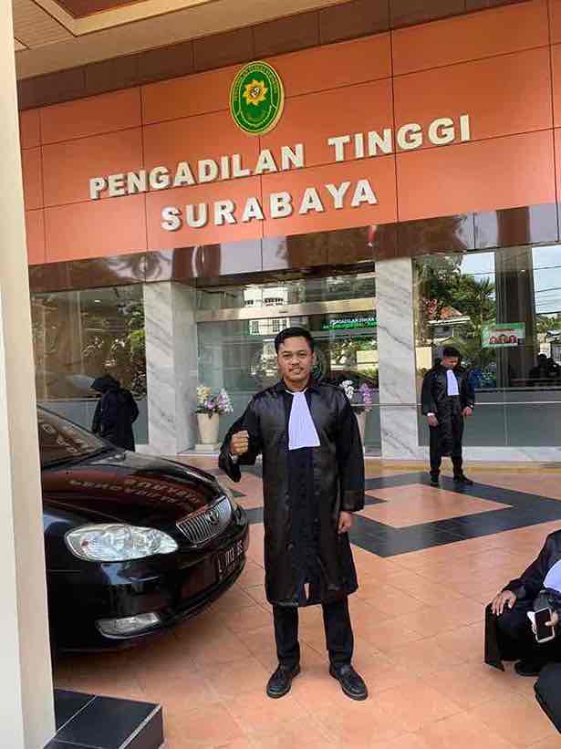 Ketua IKA FH Unisba Blitar, M Habibi