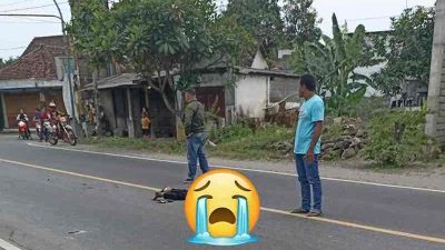 Tabrakan di Jalan Raya Jimbe, Satu Pemotor Meninggal di TKP Tabrakan di Jalan Raya Jimbe, Satu Pemotor Meninggal di TKP