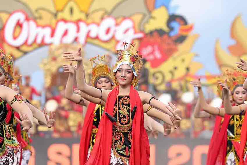 Gandrung Sewu dan Banyuwangi Ethno Carnival Masuk Kalender Even Nasional Kemenpar Tari Gandrung Sewu Khas Kabupaten Banyuwangi