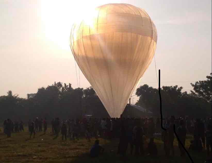 Awas, Polres Blitar Kota akan Tindak Tegas Warga yang Terbangkan Balon Udara saat Idul Fitri Balon Udara (istimewa)