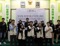Pemira UNU Blitar, Momentum Kebangkitan Demokrasi Kampus Pemira UNU Blitar, Momentum Kebangkitan Demokrasi Kampus