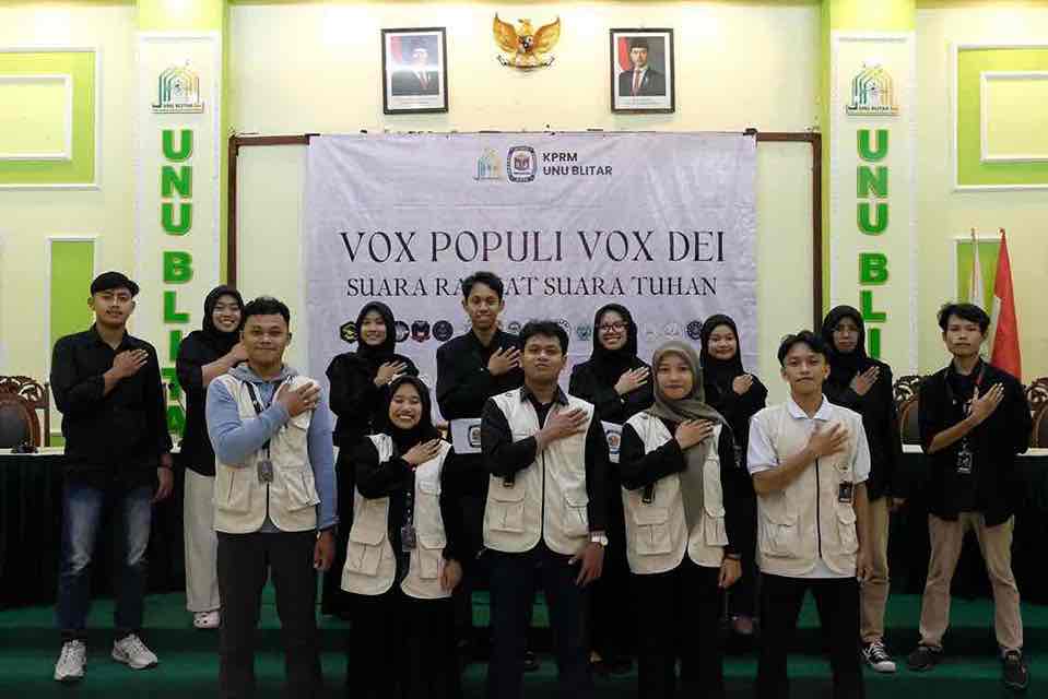 Pemira UNU Blitar, Momentum Kebangkitan Demokrasi Kampus Panitia Pemira Uviversitas nahdlatul Ulama (UNU) Blitar