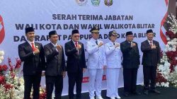 Tampil Bareng di Ngobras Asik, Wali Kota dan Wakil Wali Kota Blitar, Tak Lagi Retak, SAE ? Walikota Blitar H Syauqul Muhibbin dan Wakil Walikota Blitar Elim Tyu Samba saat Menghadiri Rapat Paripurna Serah Terima Jabatan Walikota Blitar 2025-2030