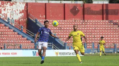 Tak Terkalahkan, Inter Kediri juga Tak Lolos Fase 32 Besar Putaran Nasional Liga 4 Inter Kediri saat Menghadapi Batavia FC di Stadion Brawijaya Kediri