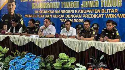 Kejari Kabupaten Blitar Tetapkan 4 Tersangka DAM Kali Bentak, Siapa Saja dan Apa Perannya ?