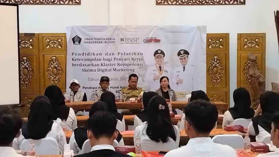 Disnaker Menggelar Pelatihan Digital Marketing