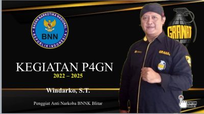 Granat Kabupaten Blitar Sebut Angka Pengguna Narkoba di Indonesia Capai 3,3 Juta Orang, Ini Penyebabnya Granat Kabupaten Blitar Sebut Angka Pengguna Narkoba di Indonesia Capai 3,3 Juta Orang, Ini Penyebabnya
