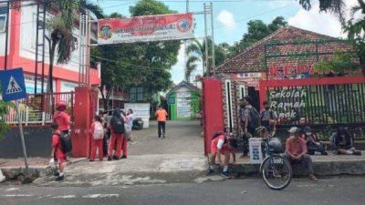 Pelajar SD di Kota Blitar