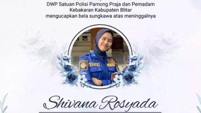 Damkar Kabupaten Blitar Berduka, Stafnya Korban Tabrak Lari