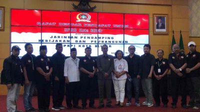 Wakil DPRD Kota Blitar Adi Santoso Menerima Audisi dari JPKP