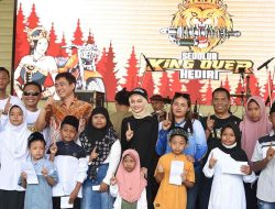Hobi Bermotor, Wali Kota Kediri Mbak Vinanda Hadiri Anniversary ke-3 Sedulur King Over Kediri