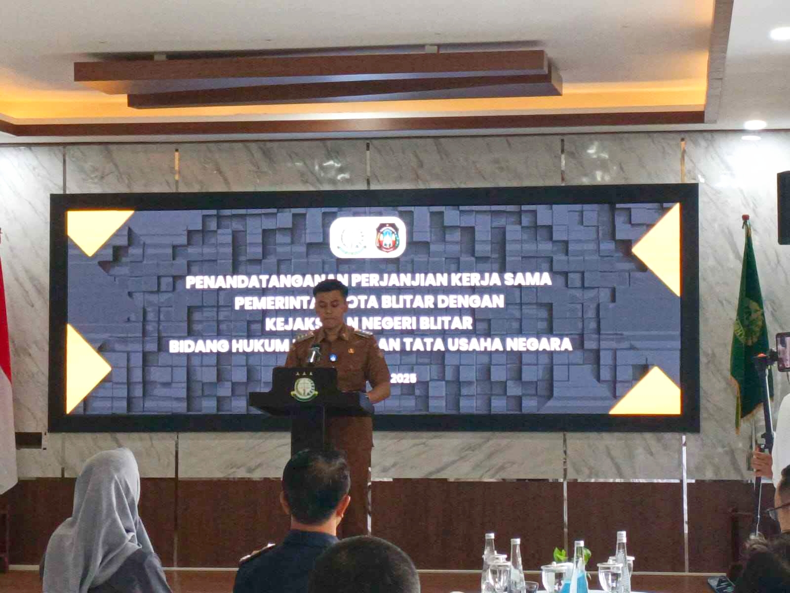 Sinergi Pemkot Blitar-Kejari, Jalin Kerja Sama Bidang Perdata dan Tata Usaha Negara Walikota Blitar, Syauqul Muhibbin