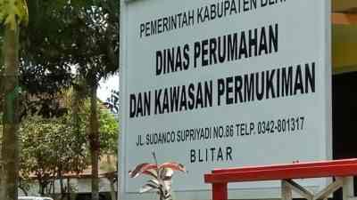 Dinas Perumahan dan Kawasan Permukiman Perkim Kabupaten Blitar