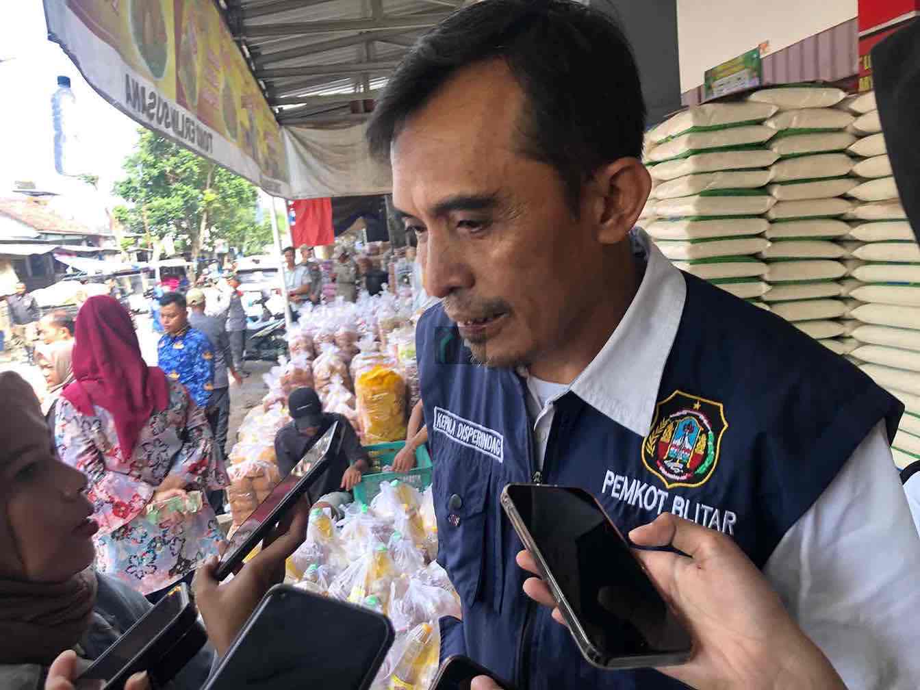 Kadis Disperindag Kota Blitar Hakim Sisworo