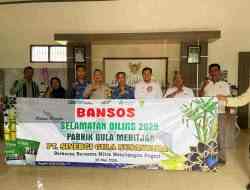 Musim Giling 2025, PG Meritjan Kediri Bagikan Ratusan Paket Sembako